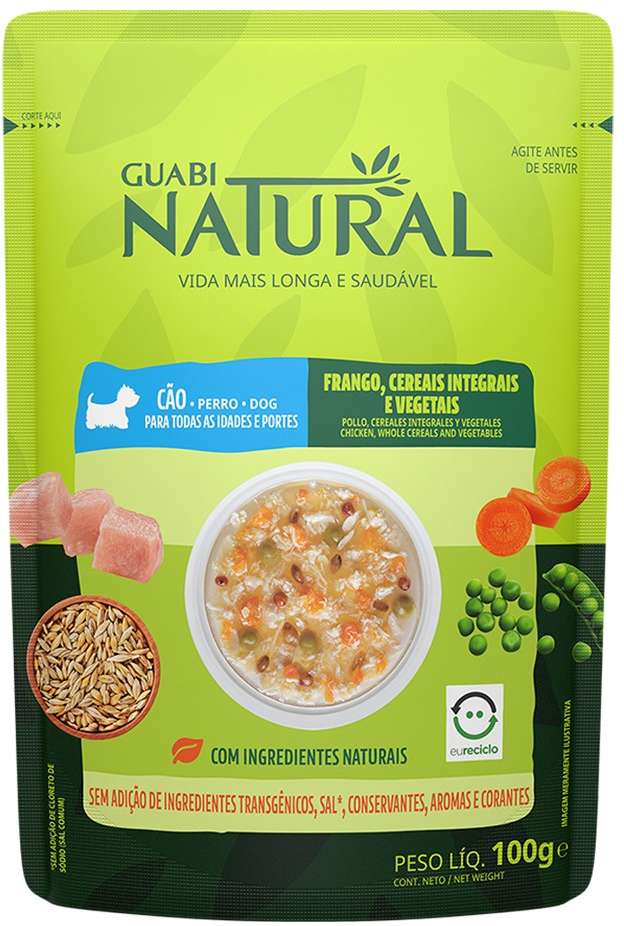 Ração Úmida Guabi Natural para Cães 100g - Imagem 2