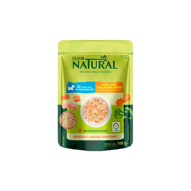 Ração Úmida Guabi Natural para Cães 100g