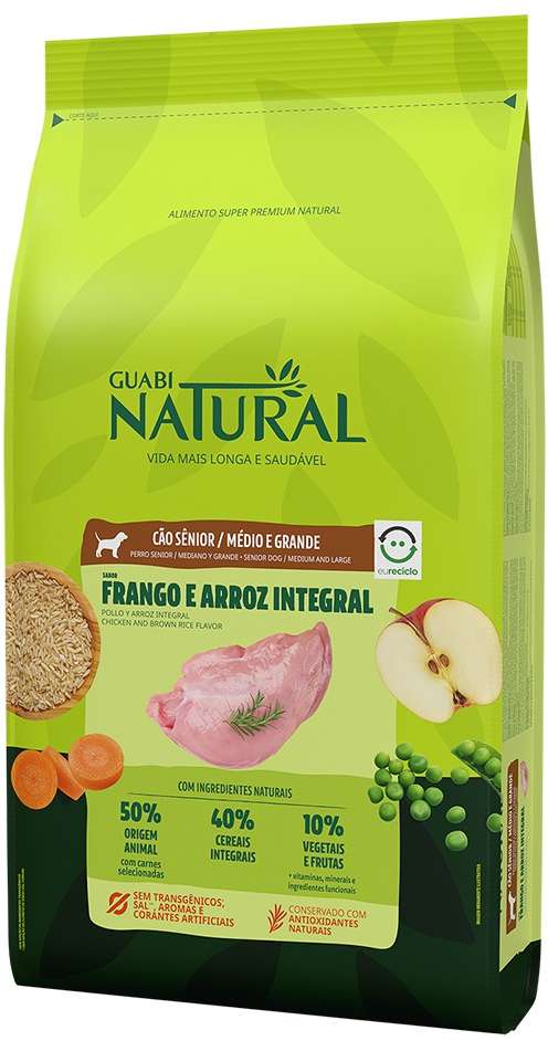Ração Guabi Natural Cão Sênior