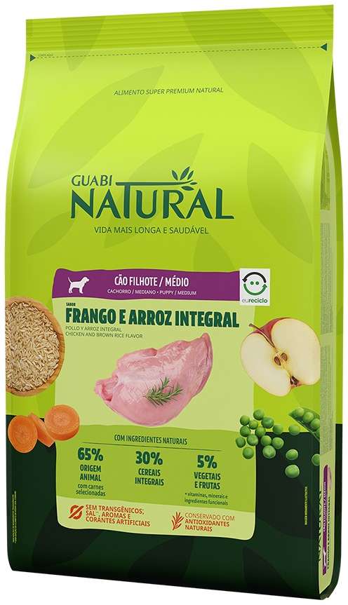 Ração Guabi Natural para Cão Filhote