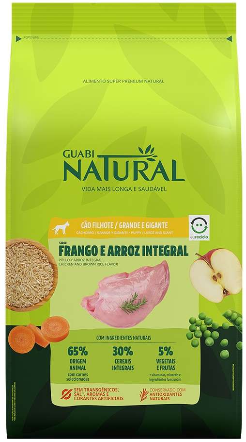 Ração Guabi Natural para Cão Filhote
