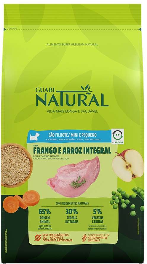 Ração Guabi Natural para Cão Filhote