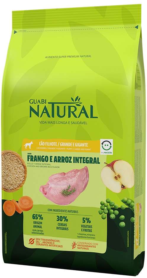 Ração Guabi Natural para Cão Filhote