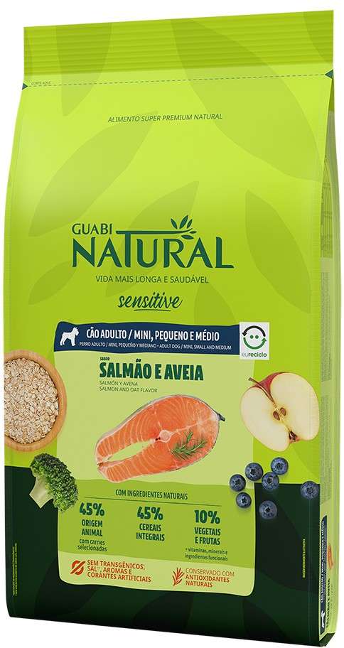 Ração Guabi Natural Sensitive para Cães
