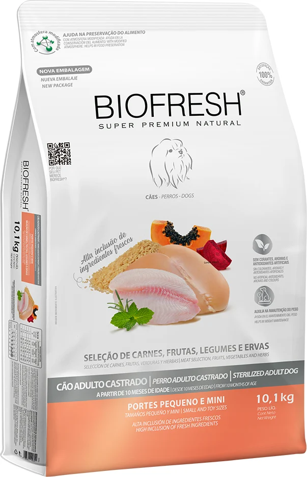 Ração Biofresh Cão Castrado