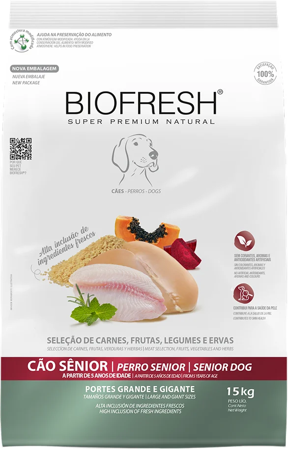 Ração Biofresh para Cães Senior