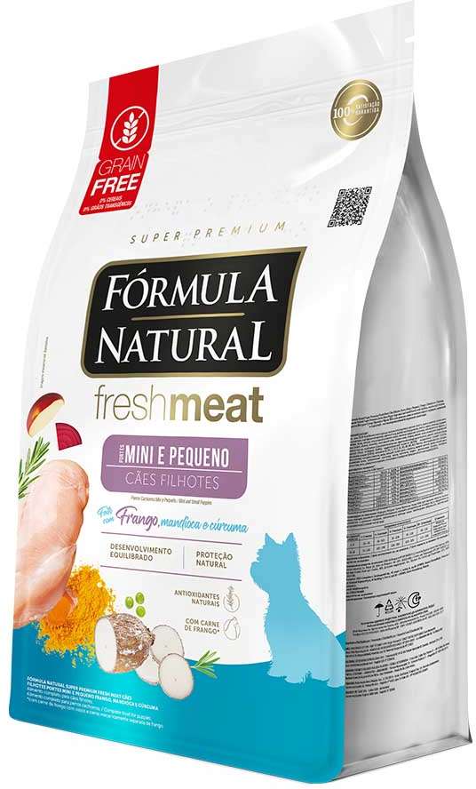 Ração Fórmula Natural Fresh Meat para Cães Filhotes
