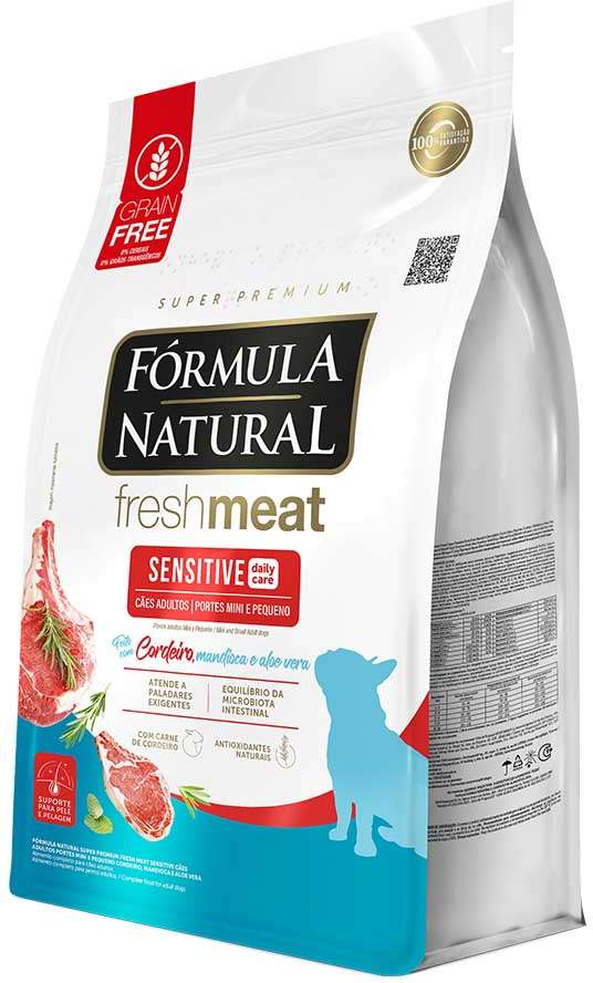 Ração Fórmula Natural Fresh Meat Sensitive