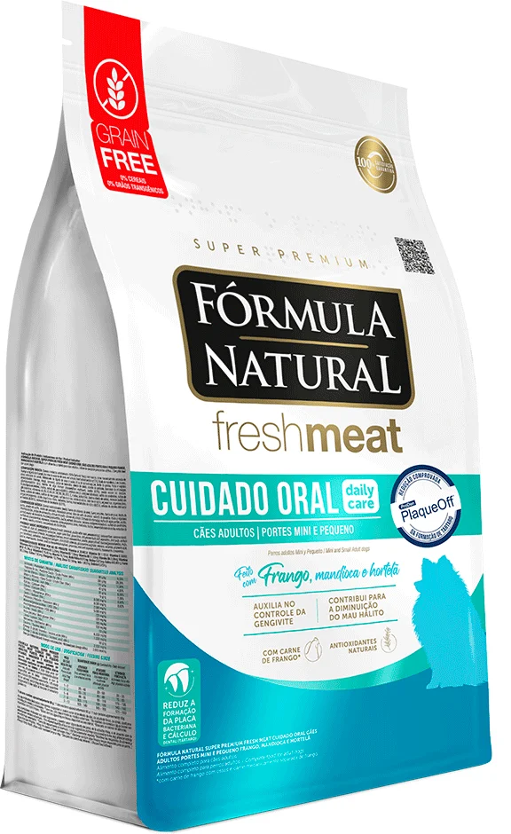 Ração Fórmula Natural Fresh Meat Cuidado Oral