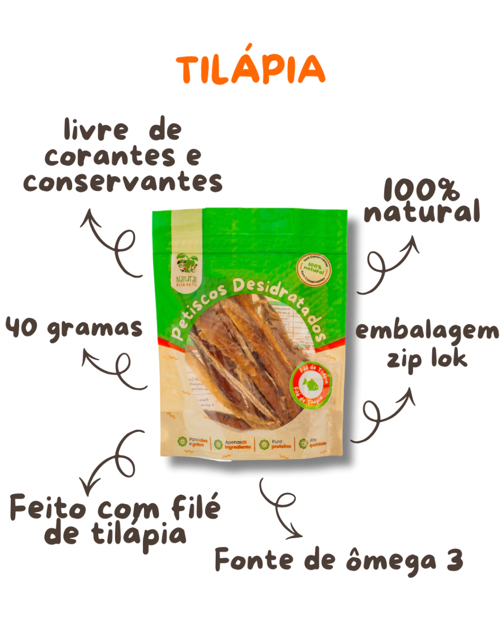 Petisco Natural Desidratado para Cães - Imagem 5